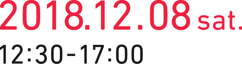 2016.12.3 sat. 12:00-17:00