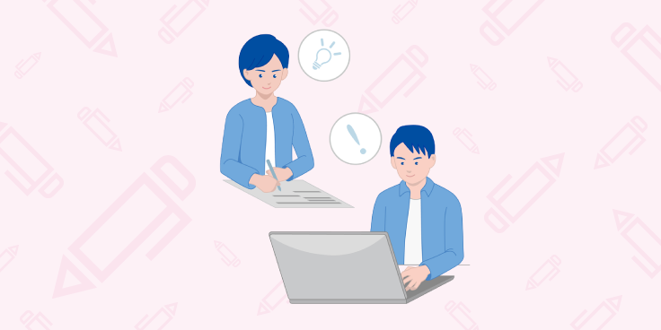選考対策・就活支援コンテンツを使う場合のデータ利用について