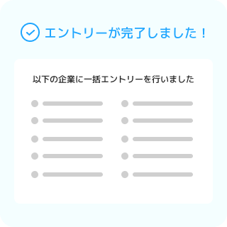 エントリーの結果を確認