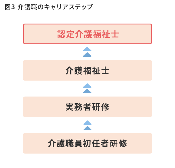 図3 介護職のキャリアステップ