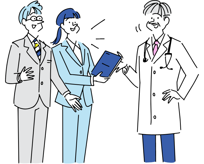 製薬会社勤務のMR