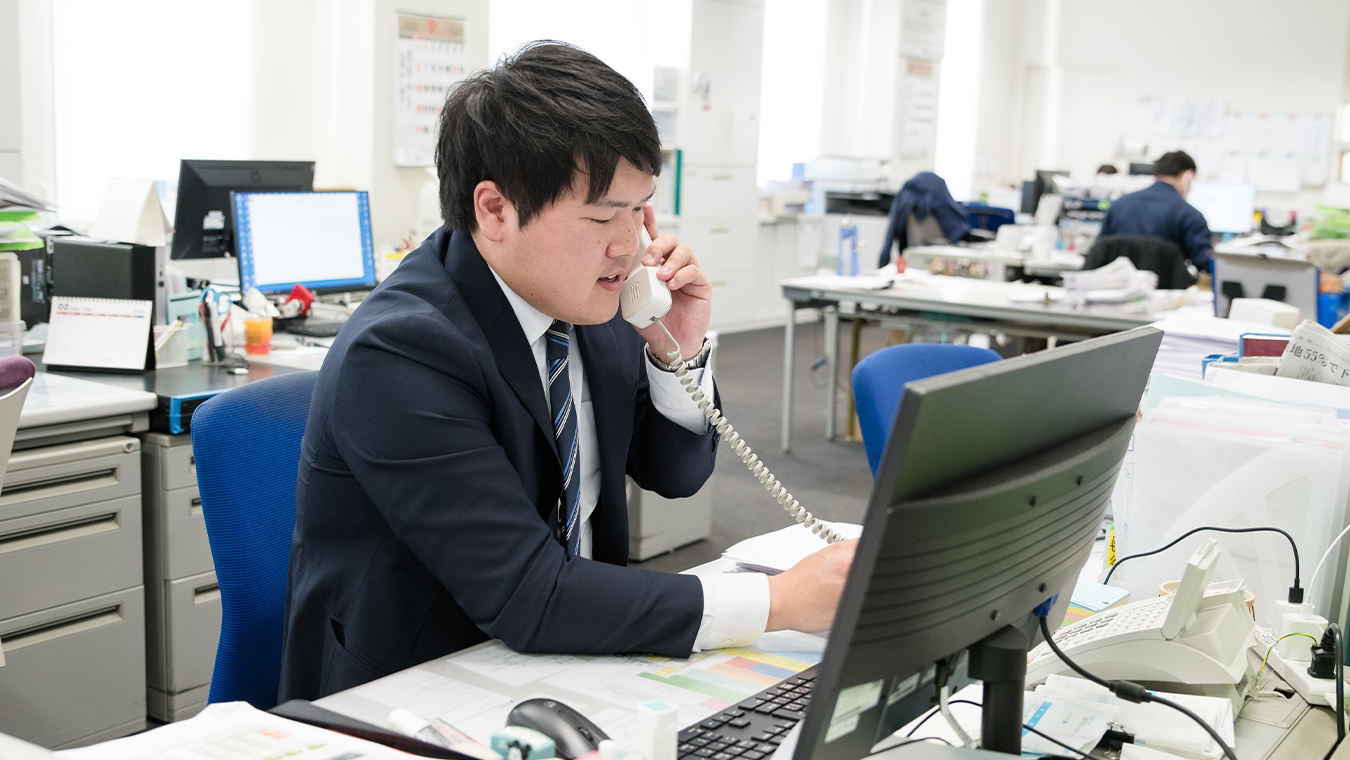 お客様と密に接する営業職の魅力