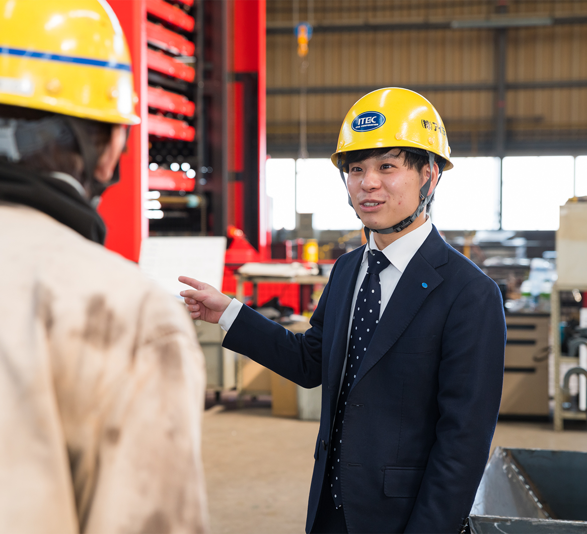 挑戦をバックアップしてくれる会社