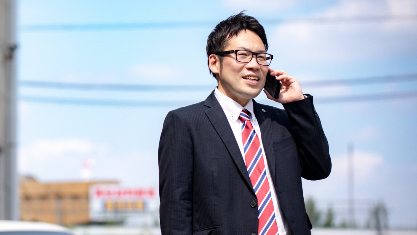 お客様と密な関係が築けた営業時代