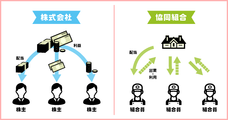 利益の配分 図