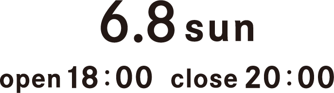 6.29 sun open13:00 close15:00